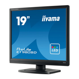 Ecran iiyama 19" E1980SD-B1 LED 4/3 1280x1024 5ms DVI VGA HP EC19IIE1980SD-B1 - 1