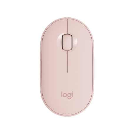 Souris Logitech Wireless Mouse Pebble M350 Rose SOLOM350-PEBBLE - 1