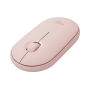 Souris Logitech Wireless Mouse Pebble M350 Rose SOLOM350-PEBBLE - 2
