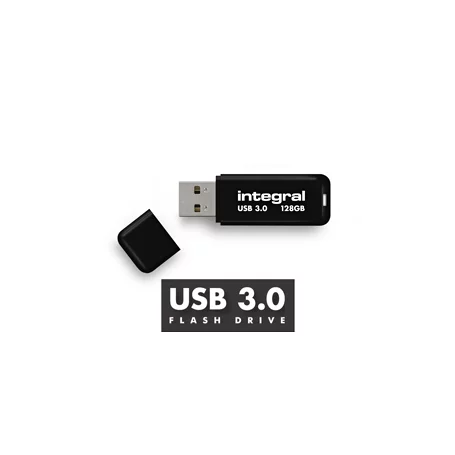 Clef USB 3.0 128Go Integral Noir ED128-IN-INFD-BK - 1