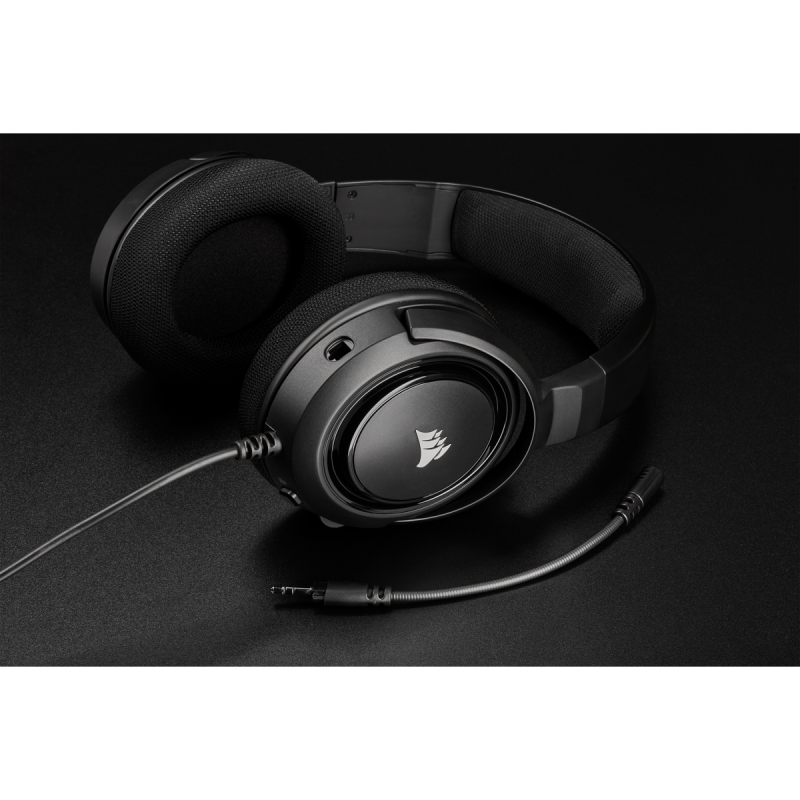 Casque Gaming Corsair HS35 Stereo Carbon (renouvelé) - Multi-plateforme Micro Amovible