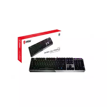 Clavier MSI Vigor GK50 Low Profile Gaming CLMSGK50LP - 1