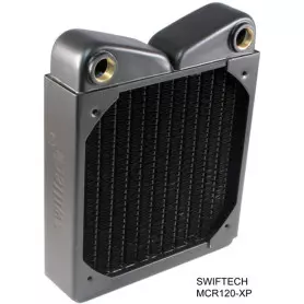 Radiateur Swiftech MCR120-XP Cuivre 1 x 120mm Noir RADMCR120-XP - 1