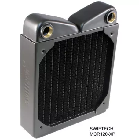 Radiateur Swiftech MCR120-XP Cuivre 1 x 120mm Noir RADMCR120-XP - 1