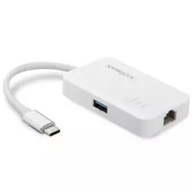 Adaptateur USB Type-C vers RJ45 + Hub USB 3.0 Edimax EU-4308 CRED-EU-4308 - 1