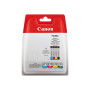 Cartouche Canon CLI 571 C/M/Y/BK Pack 3 Couleurs + 1 Noir CARTCLI571CMYBK - 1