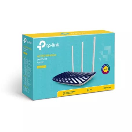 Routeur TP-Link Archer C20 AC750 Wifi N750 Dual-Band 4 Ports 10/100 ROTPARCHER_C20 - 1