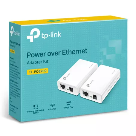 Kit PoE TP-Link TL-POE200 Injecteur + Splitter PoE POE_TL-POE200 - 3