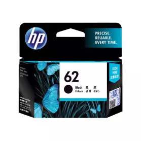 Cartouche HP 62 Noir C2P04AE 200 pages CARTHP62BK - 1