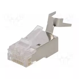 1x connecteur RJ45 C6/6A/7/7A Blindé LogiLink MP0033 CRJ45_C6_MP0033-1 - 1