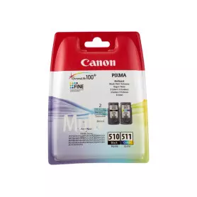 Pack Cartouche Canon PG-510 + CL-511 CARTPG510+CL511 - 1