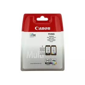 Pack Cartouche Canon PG-545 Noir + CL-546 Couleurs 180 pages CARTPG545+CL546 - 1