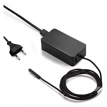 Chargeur Compatible Microsoft Surface Pro 1/2 12V 3.6A 5Pins magnétiq ALIMMISUR1-2/5PINS - 1