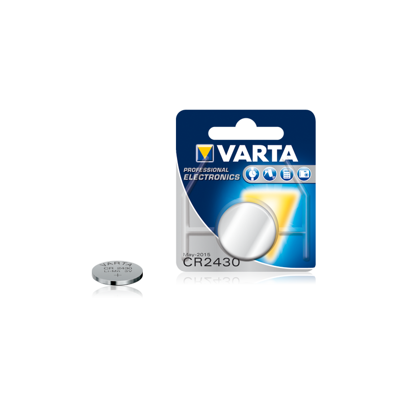 Pile Bouton CR2430 3 0 Volt VARTA PRO Lithium 280 MAh pile-bouton-cr2430-3-0-volt-varta-pro-lithium-280-mah