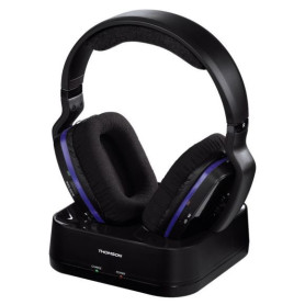 Casque Stéréo Thomson WHP3311BK Wireless Noir Batterie 8H MICTHWHP3311 - 1