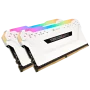 DDR4 Corsair Vengeance RGB PRO Kit 16Go 2x8Go 3200Mhz 1.35V CL16 Blan DDR4_16_CO_1078719 - 1