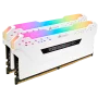 DDR4 Corsair Vengeance RGB PRO Kit 16Go 2x8Go 3200Mhz 1.35V CL16 Blan DDR4_16_CO_1078719 - 2