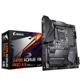 Carte Mère Gigabyte Z490 AORUS PRO AX ATX LGA1200 DDR4 USB3.2 M.2 CMGZ490-PRO-AX - 1