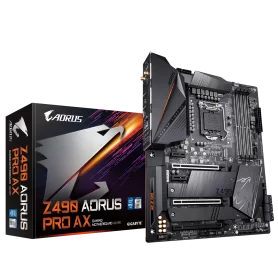 Carte Mère Gigabyte Z490 AORUS PRO AX ATX LGA1200 DDR4 USB3.2 M.2 CMGZ490-PRO-AX - 1