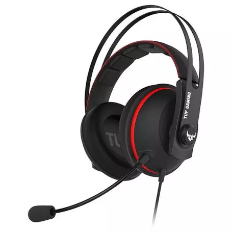 Micro Casque Asus TUF Gaming H7 Rouge PC/PS4 MICASTUFH7-RED - 1