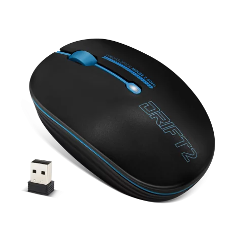 Souris Advance Drift 2 Blue 1600dpi Sans Fil USB SOADS-290BL - 2