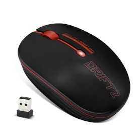 Souris Advance Drift 2 Red 1600dpi Sans Fil USB SOADS-290RE - 2