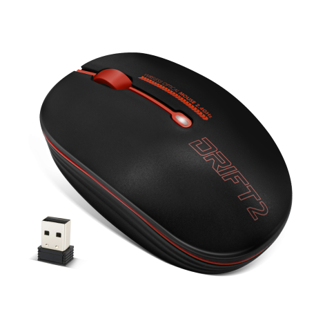Souris Advance Drift 2 Red 1600dpi Sans Fil USB SOADS-290RE - 2