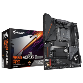 Carte Mère Gigabyte B550 AORUS PRO ATX AM4 DDR4 USB3.2 M.2 HDMI CMGB550A-PRO - 1