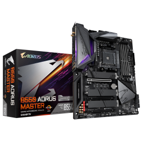 Carte Mère Gigabyte B550 AORUS MASTER ATX AM4 DDR4 USB3.2 M.2 WIFI CMGB550A-MASTER - 1