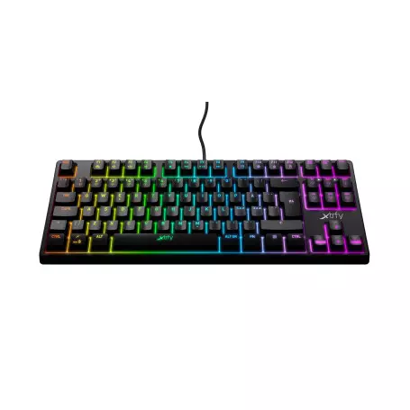 Clavier Xtrfy K4 TKL RGB Noir - Clavier Gamer mécanique TKL