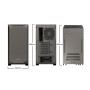 Boitier Be Quiet Pure Base 500 Window Gray ATX USB 3.0 BTBQPB500-GR-W - 5