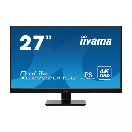 Ecran iiyama 27" XU2792UHSU-B1 IPS 3840x2160 75Hz 4ms DP HDMI VGA HP EC27IIXU2792UHSUB1 - 1