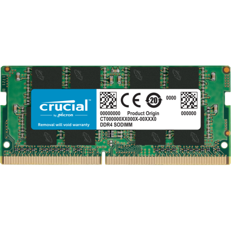 DDR4 Portable 8Go 3200 Mhz Crucial CT8G4SFRA32A 1.2V CL22 DDR4PO_08_C_903525 - 1