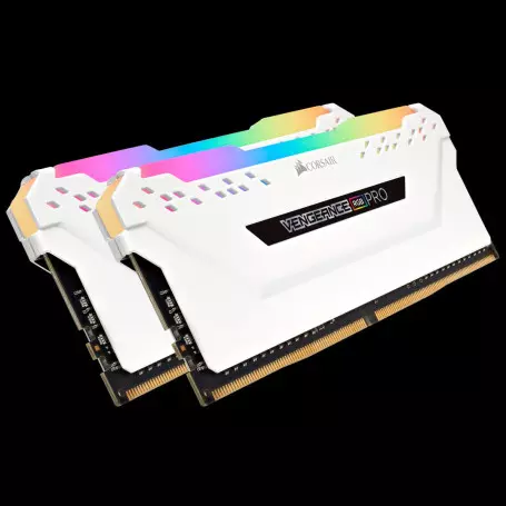 DDR4 Corsair Vengeance RGB PRO Kit 16Go 2x8Go 3600Mhz CL18 Blanc DDR4_16_CO_1078726 - 1