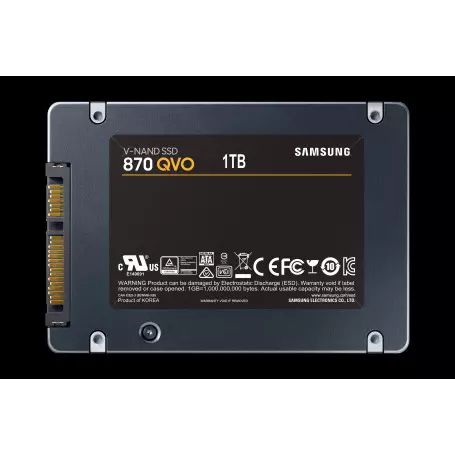 SSD 1To Samsung 870 QVO MZ-77Q1T0BW SATA 560Mo/s 530Mo/s