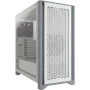Boitier Corsair iCUE 4000D Airflow Tempered Blanc ATX USB 3.1 Type C BTCO4000D-AF-WH - 1