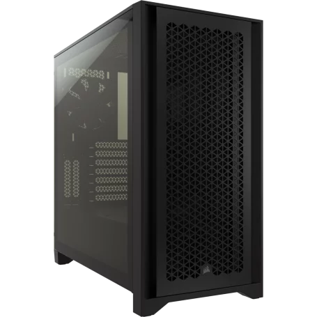 Boitier Corsair iCUE 4000D Airflow Tempered Noir ATX USB 3.1 Type C BTCO4000D-AF-BK - 1