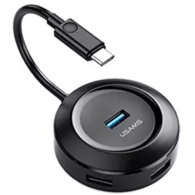 HUB USAMS USB Type-C 3.1 vers USB 2.0+3.0 4 Ports HUBUS-SJ415 - 1