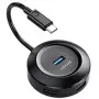HUB USAMS USB Type-C 3.1 vers USB 2.0+3.0 4 Ports HUBUS-SJ415 - 1