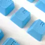 Keycaps DoubleShot TaiHao Neon Bleu 22 Touches Grip Gomme CLTHFR022C03BU103 - 2