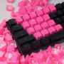 Keycaps DoubleShot TaiHao Neon Pink 22 Touches Grip Gomme CLTHFR022C03PK101 - 2