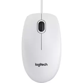 Souris Logitech B100 Blanche Optique 800dpi USB SOLOB100WH - 1