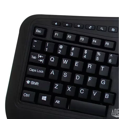 Souris type clavier pour ordinateur, ergonomique
