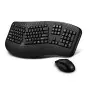 Pack Clavier Souris ADESSO Ergonomique Sans Fil CLADWKB-1500CB-FR - 2