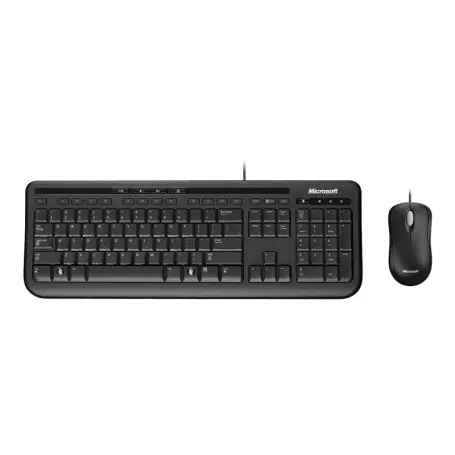 Pack Clavier Souris Microsoft Wired Desktop 600 CLSOMIWD600 - 1