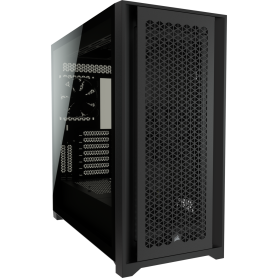 Boitier Corsair iCUE 5000D Airflow Tempered Noir ATX USB 3.1 Type C BTCO5000D-AF-BK - 1