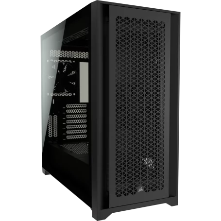 Boitier Corsair iCUE 5000D Airflow Tempered Noir ATX USB 3.1 Type C BTCO5000D-AF-BK - 1