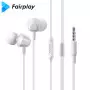Ecouteurs avec micro Fairplay AURORA Blanc Jack 3.5mm 1.2m MICFP-AURW-01 - 2