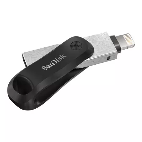 Clef USB 3.0 128Go SanDisk iXpand Go Lightning iPhone iPad ED128_SD-SDIX60N - 1