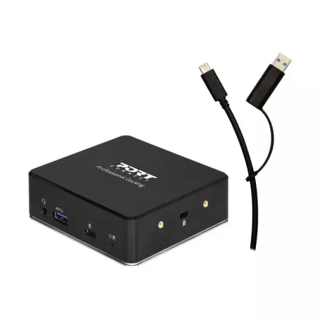 Station d'Accueil PORT Designs USB-A + 3.1 Type-C PD 85W Mac/PC SAPD901908 - 2